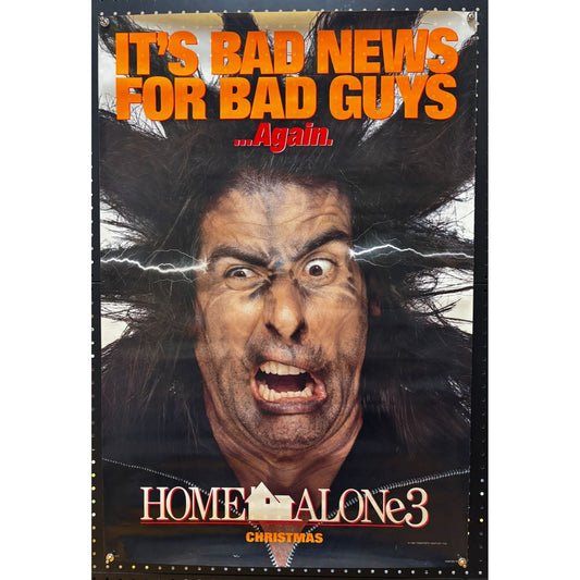 Home Alone 3 (1997) Version C Double-Sided, Original Rolled Poster 27x40