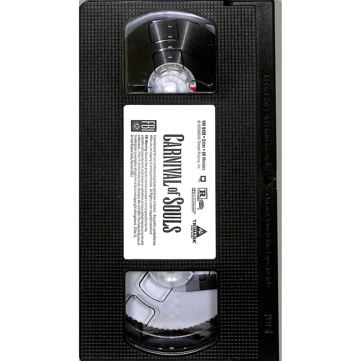 Carnival Of Souls (1998) VHS Tape Good condition
