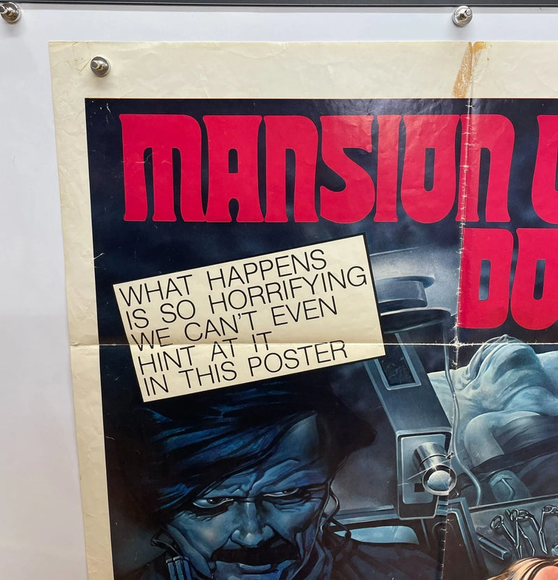 Mansion of the Doomed (1976) Original One Sheet Movie Poster Horror 27x41