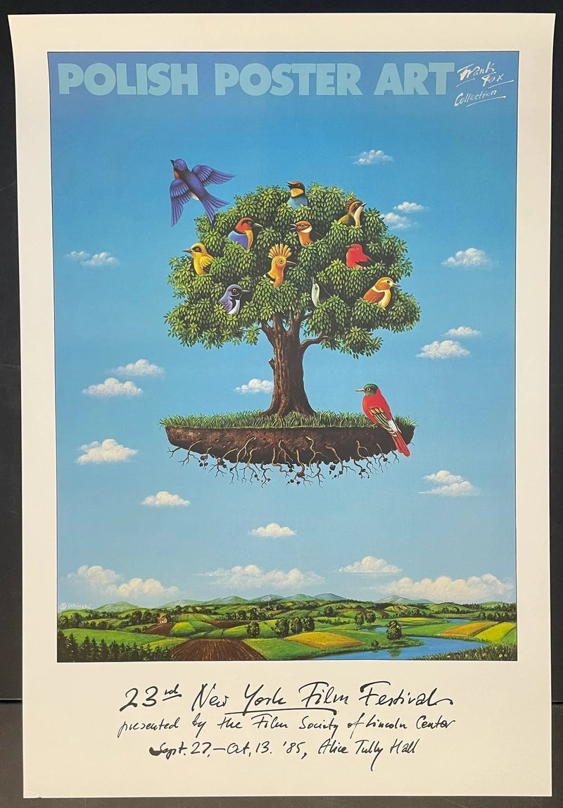 Polish Poster Art (1985) Original New York Film Festival Poster 24x35
