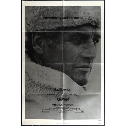 Quintet (1979) Original Movie Poster Folded 27x41 Newman