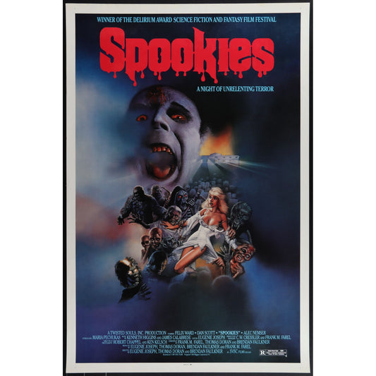 Spookies (1986) Original Movie Poster Rolled 27x40