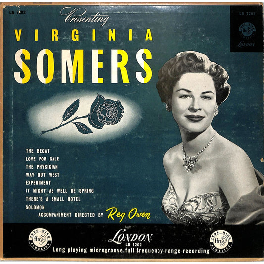 Presenting Virginia Somers (1954) 10" Vinyl Record LB 1202