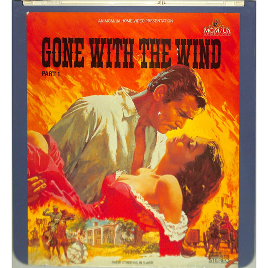 Gone With the Wind (1939) Vintage Double CED Videodisc