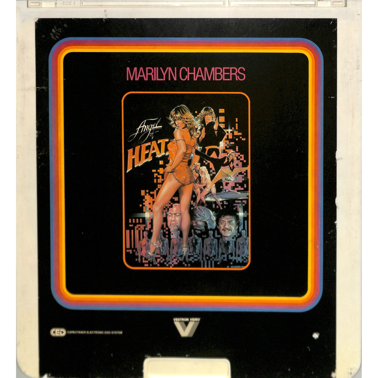 Angel of Heat (1983) Vintage CED Videodisc