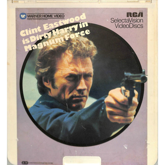 Magnum Force (1973) Vintage CED Videodisc