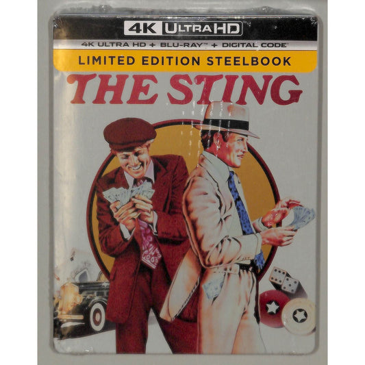 The Sting (1973) Blu-Ray Steelbook Brand New Sealed