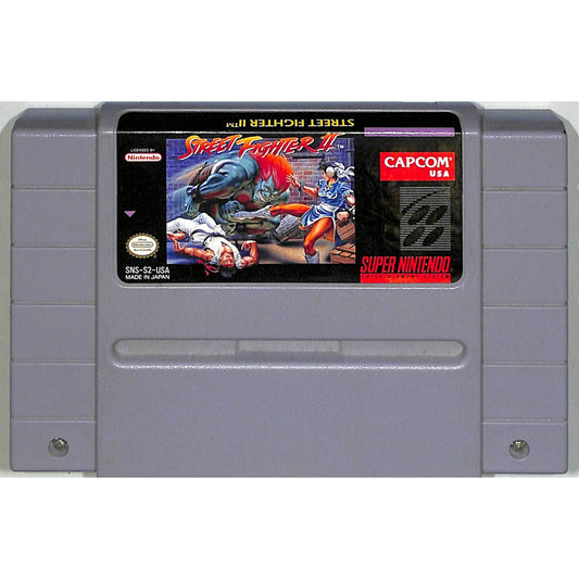 Street Fighter II (1992) Nintendo SNES Cartridge