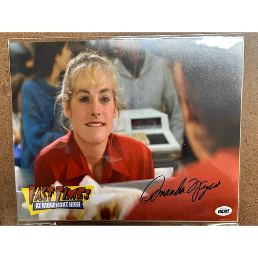 Fast Times at Ridgemont High Signed print by Amanda Wyss