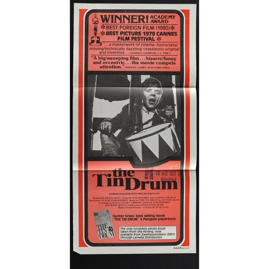 The Tin Drum (1979) Original Australian Daybill Movie Poster