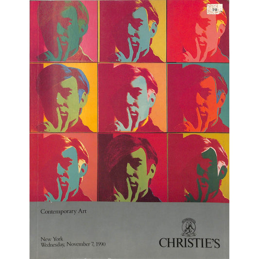 Christie's Contemporary Art Auction Catalog November 7, 1990