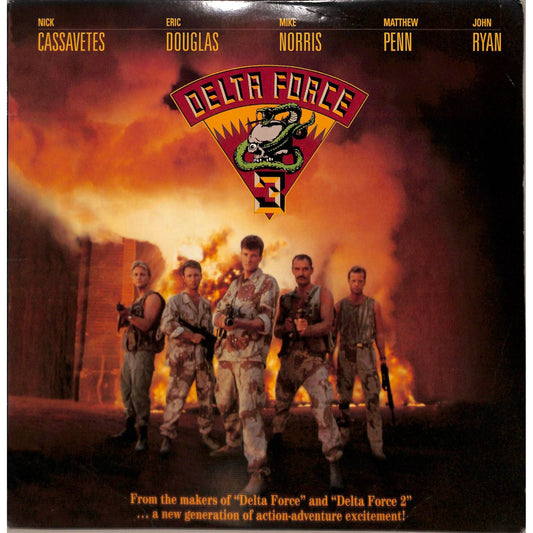 Delta Force 3: The Killing Game (1991) Laserdisc