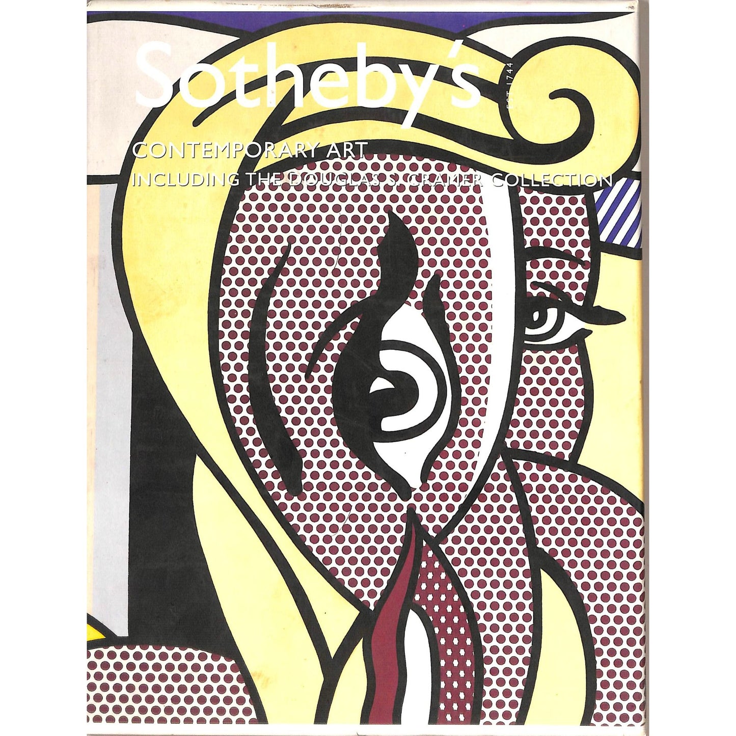 Sotheby's Contemporary Art/ Douglas S. Cramer Art Auction Catalog Nov 14, 2001
