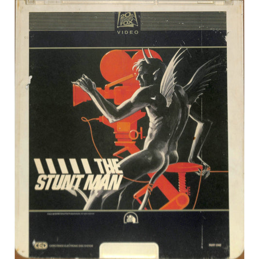 The Stunt Man (1980) Vintage CED RCA SelectaVision Videodisc TESTED WORKING