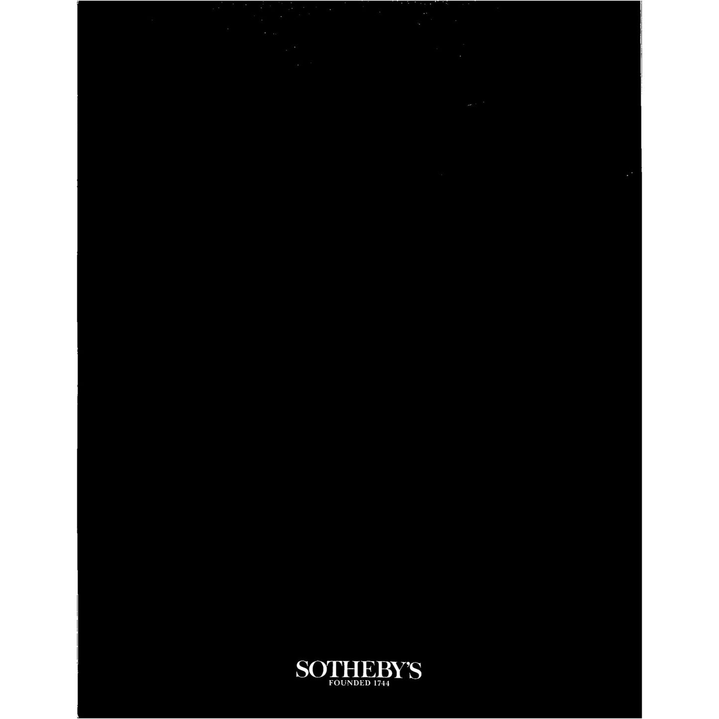 Sotheby's Post War and Contemporary Art December 3, 1992 Auction Catalog