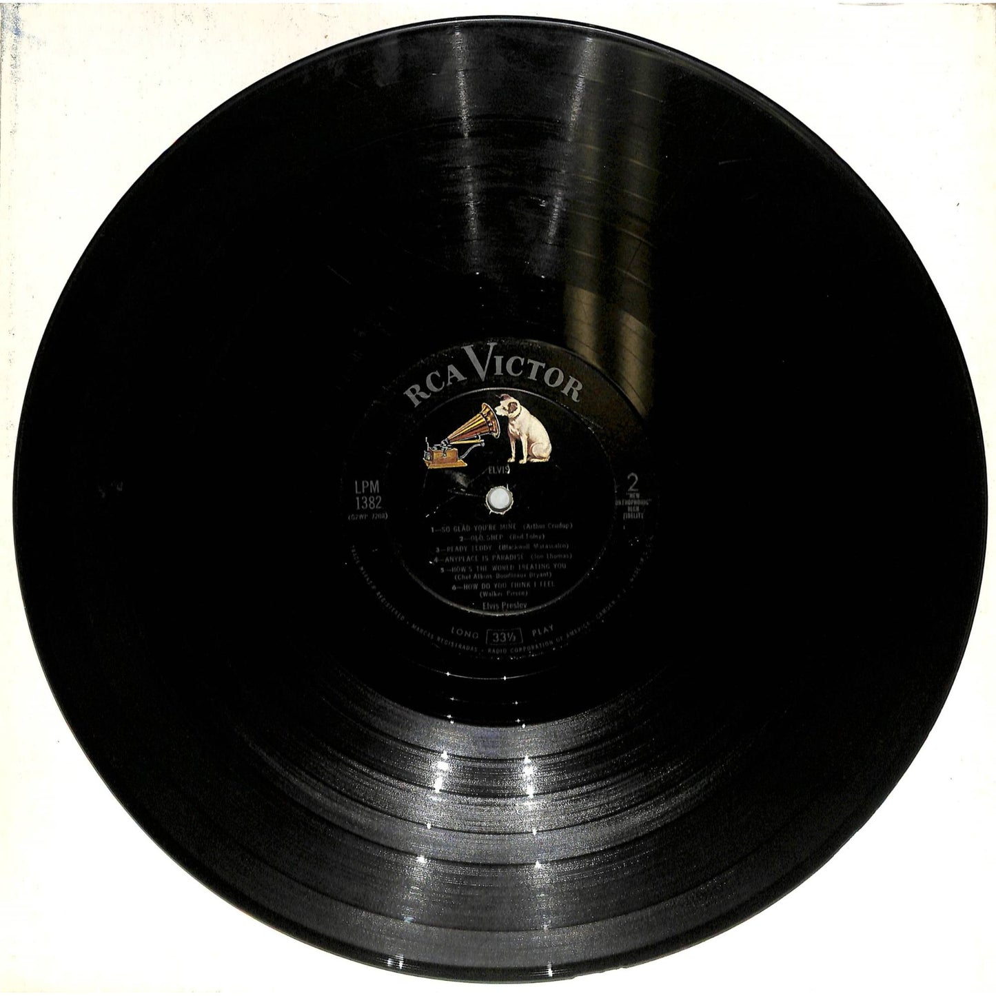 Elvis Presley - Elvis (1956) Vinyl Record LPM 1382