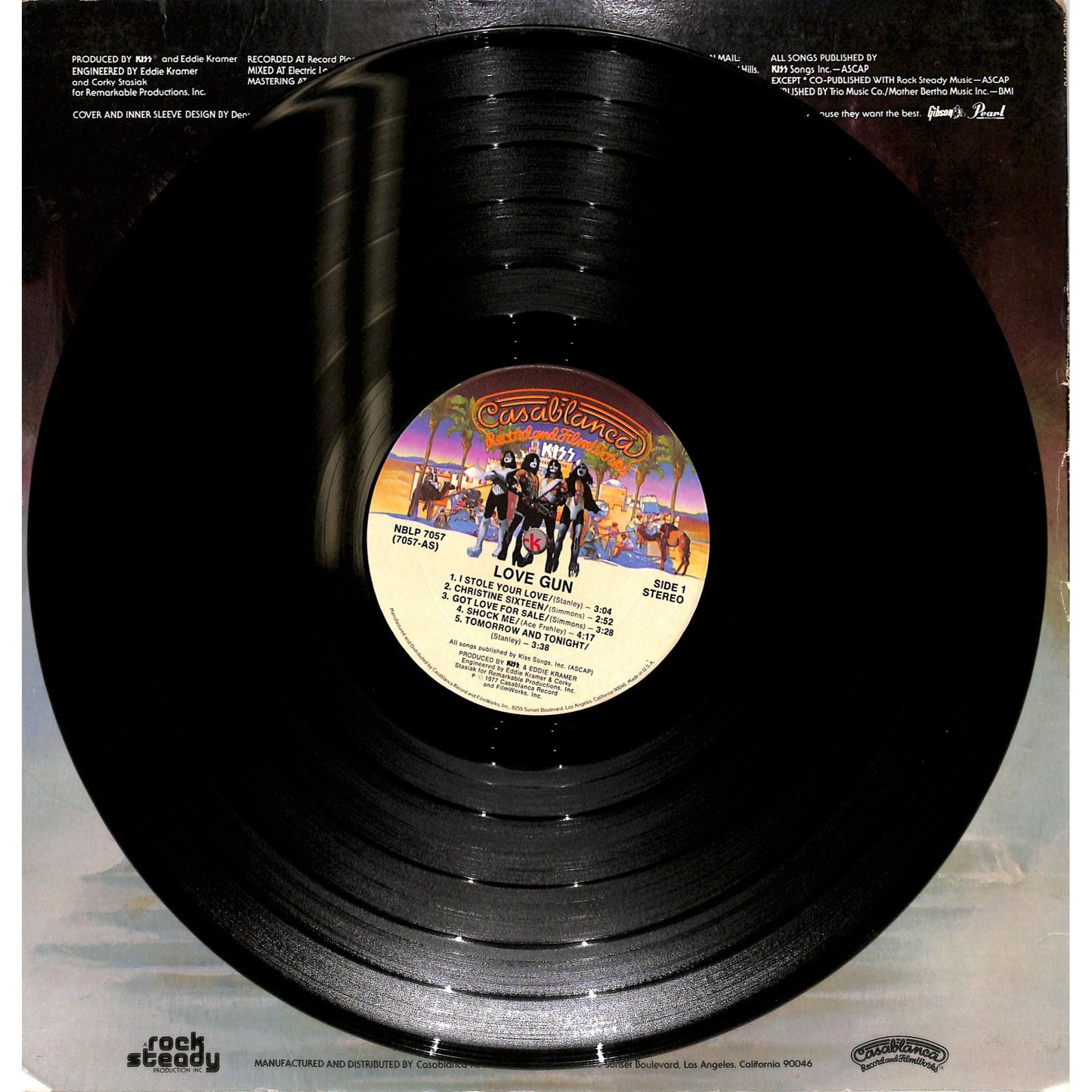 Kiss - Love Gun Vinyl Record NBLP 7057