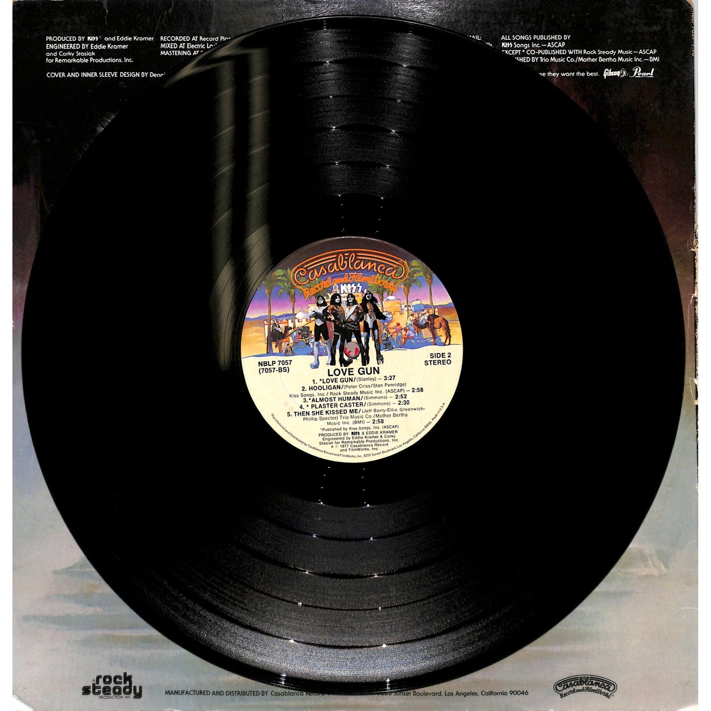 Kiss - Love Gun Vinyl Record NBLP 7057