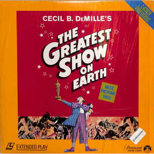The Greatest Show on Earth (1952) Laserdisc
