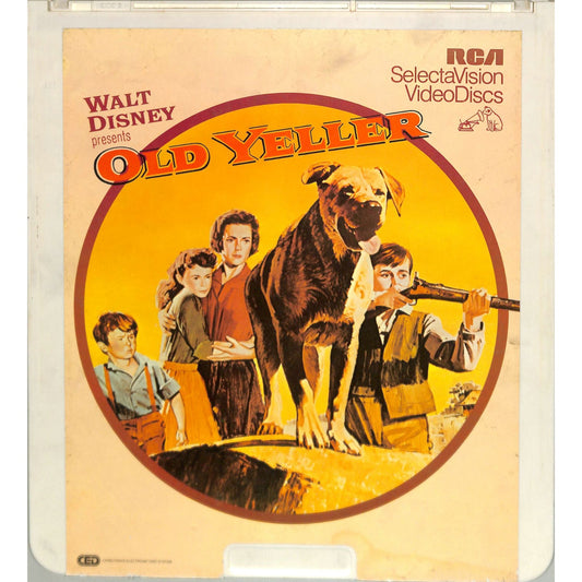 Old Yeller (1957) Vintage CED Videodisc