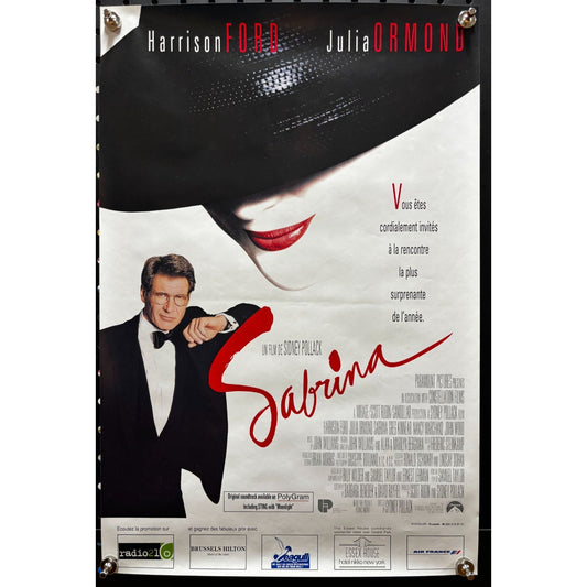 Sabrina (1995) French Mini Original Rolled Poster 13x20