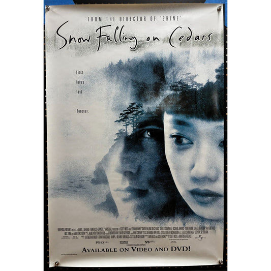 Snow Falling on Cedars (1999) Video/DVD Original Rolled Poster (27x40)