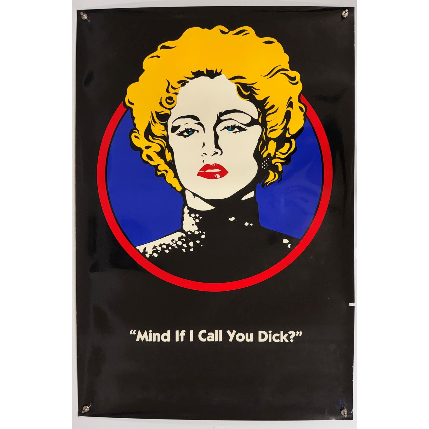 Dick Tracy (1990) Original Movie Poster Madonna Double-side Rolled 27x40