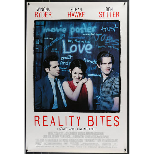 Reality Bites (1994) Original Single-sided Movie Poster Rolled 27x40
