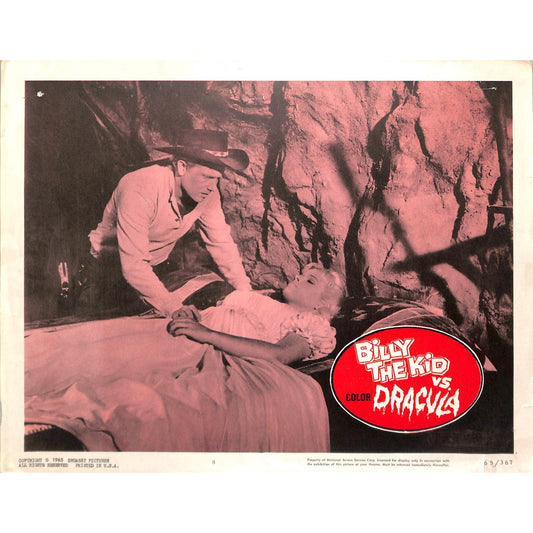 Billy the Kid vs. Dracula (1966) Lobby Card #8 11X14