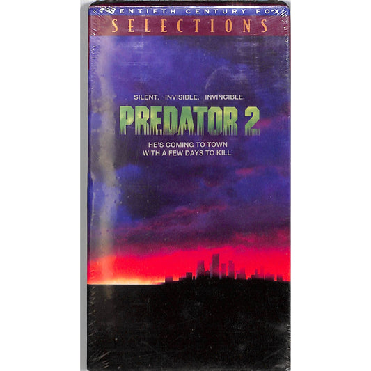 Predator 2 (1990) BRAND NEW SEALED VHS