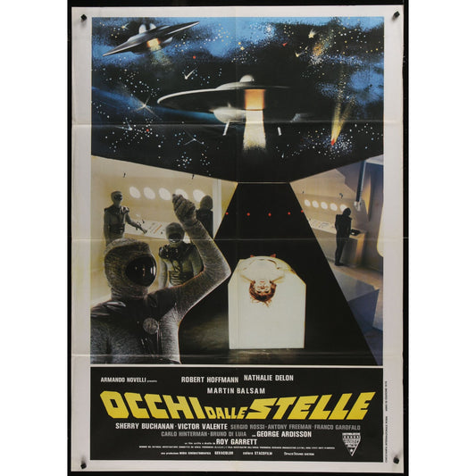Eyes Behind the Stars (1978) Original Italian 1P Movie Poster Folded 39x55