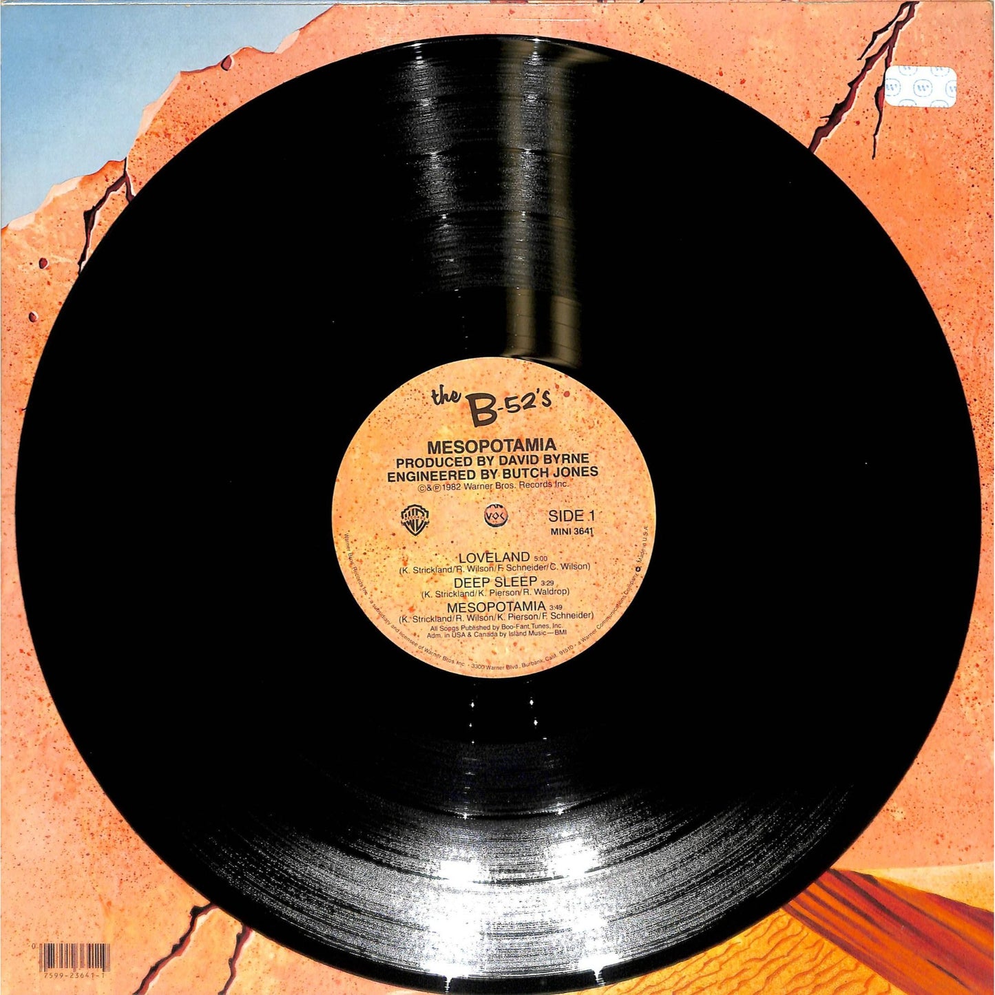 The B-52's - Mesopotamia (1982) Vinyl Record MINI 3641