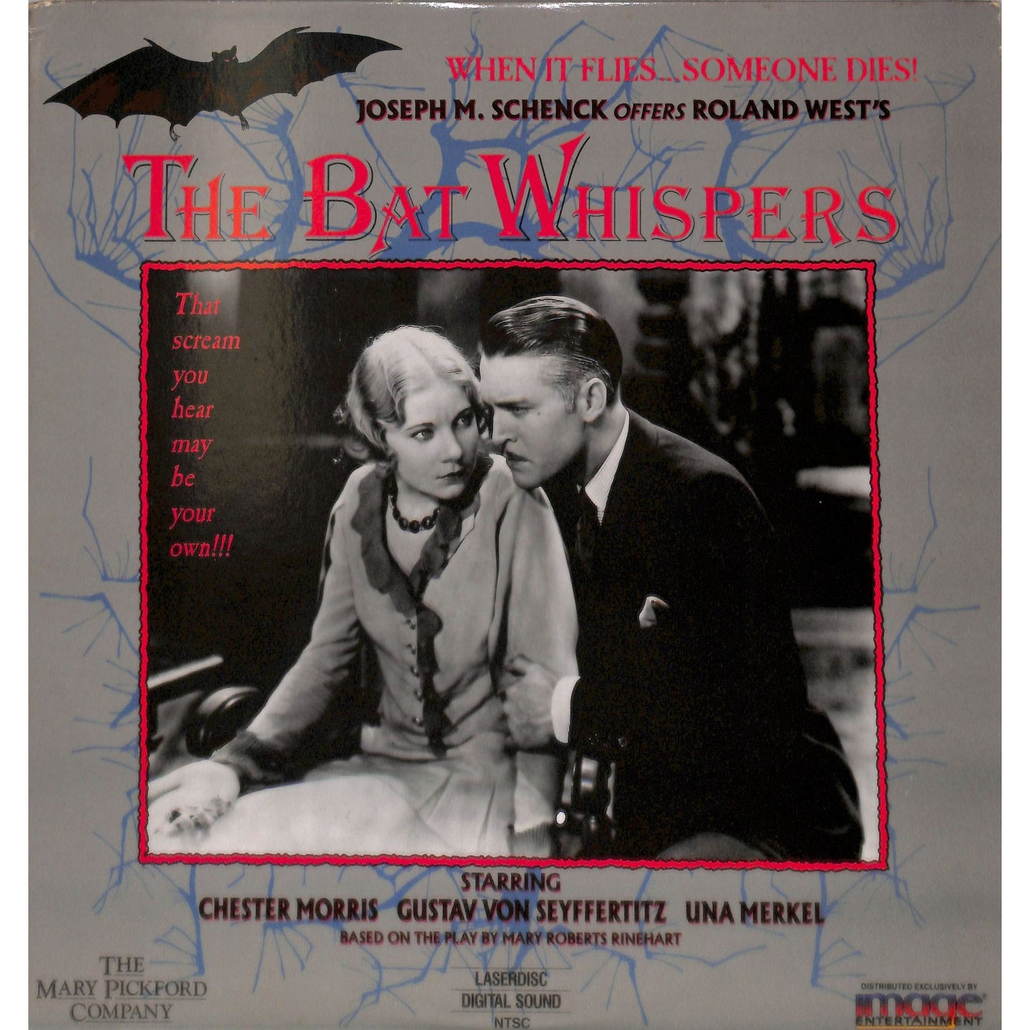 The Bat Whispers (1930) Laserdisc Video