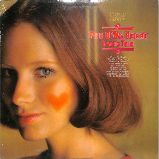 The Living Trio - Peg O' My Heart (1974) Sealed Vinyl Record ACL1-0448