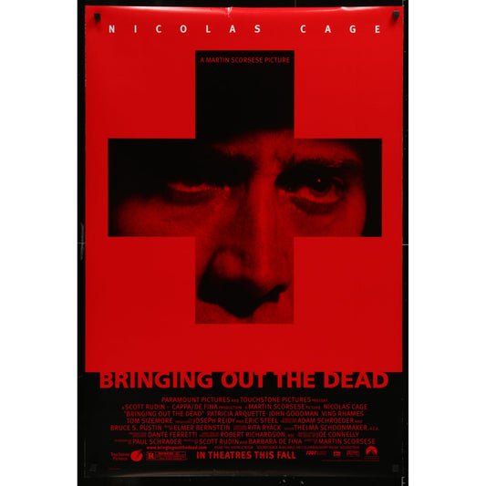 Bringing Out the Dead (1999) Original DS Movie Poster Rolled 27x40