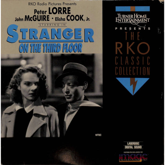 Stranger on the third floor (1940) Laserdisc Video