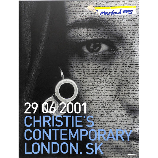 Christie's Contemporary Art Auction Catalog June 29, 2001
