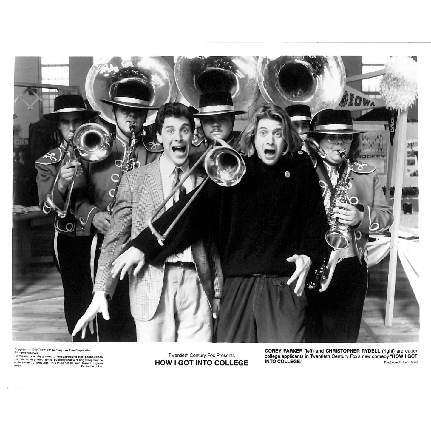 How I Got into College (1989) Movie Still Full Set 8x10