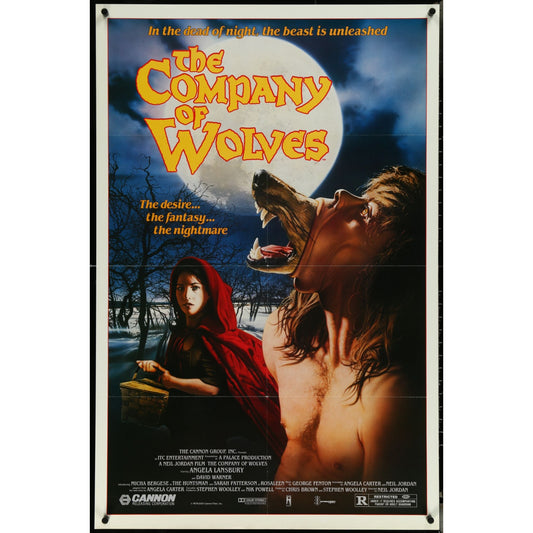 The Company of Wolves (1984) Original Movie Poster Folded 27x41