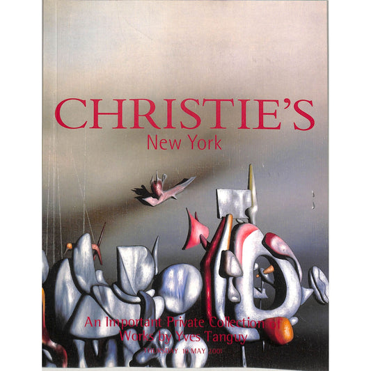 Christie's Yves Tanguy Art Collection Auction Catalog May 10, 2001