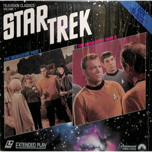 Star Trek Double Feature Laserdisc