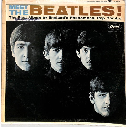 The Beatles - Meet the Beatles Vinyl Record T-2047