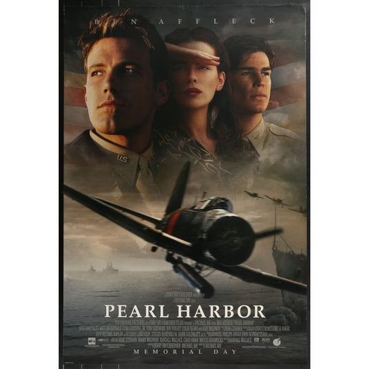 Pearl Harbor (2001) Original Double-sided Movie Poster Rolled 27x40