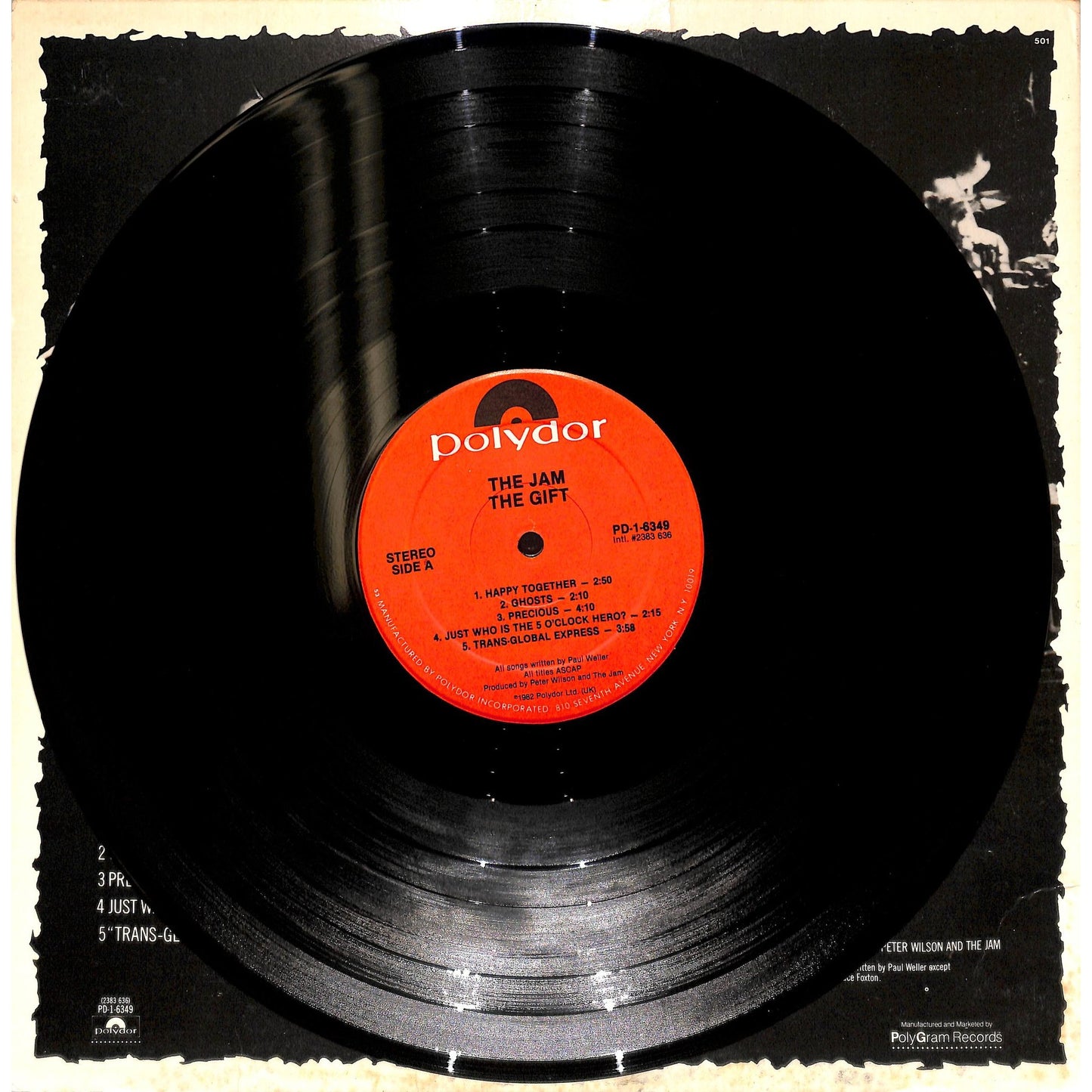 The Jam - The Gift Vinyl Record PD-1-6349