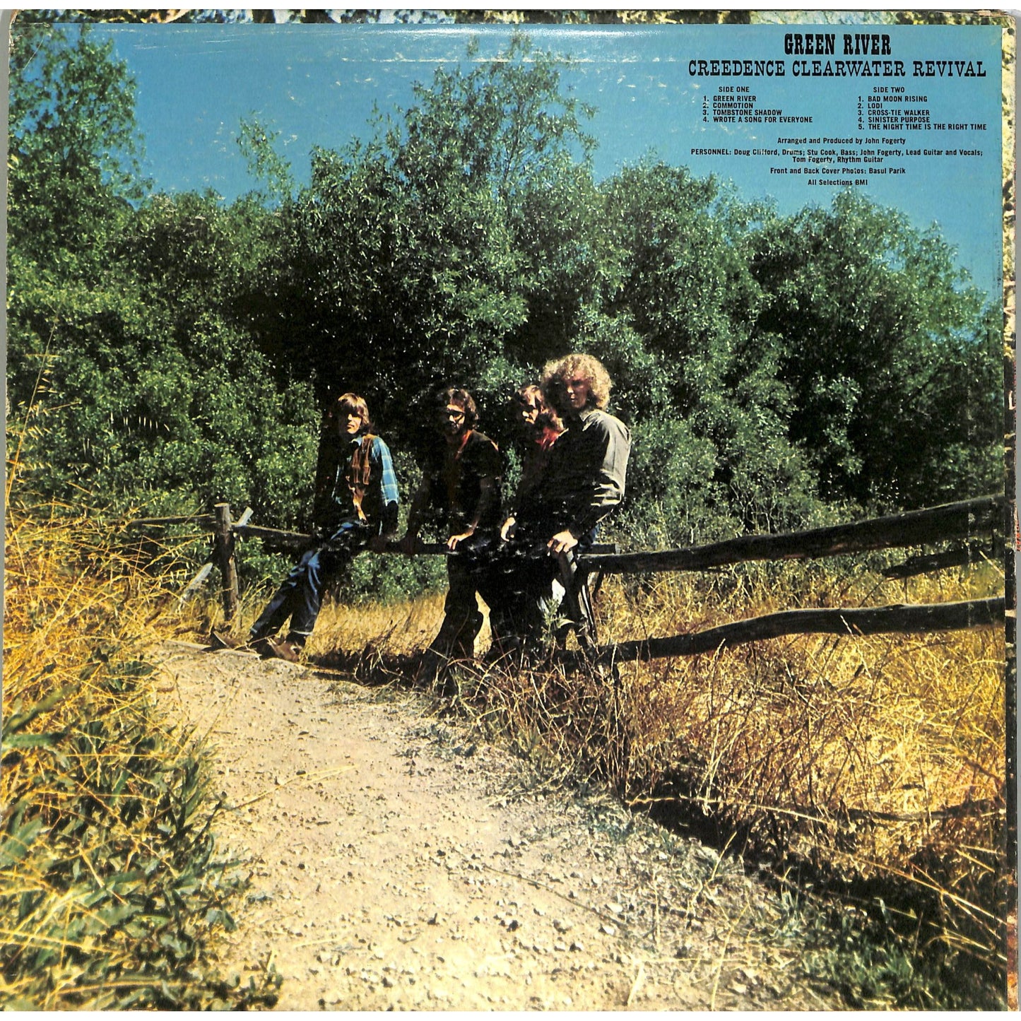 Creedence Clearwater Revival - Green River (1969) Vinyl Record FANT 8393