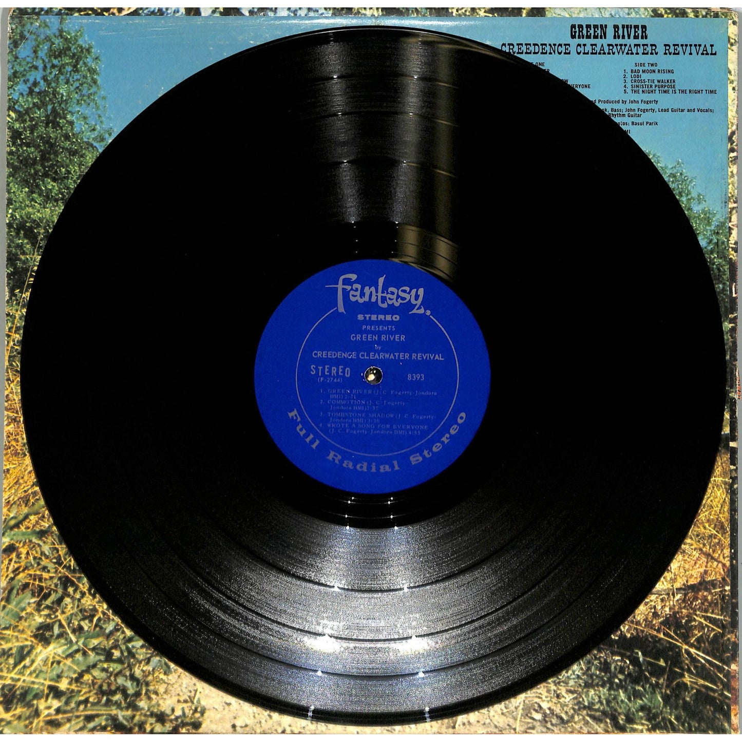 Creedence Clearwater Revival - Green River (1969) Vinyl Record FANT 8393