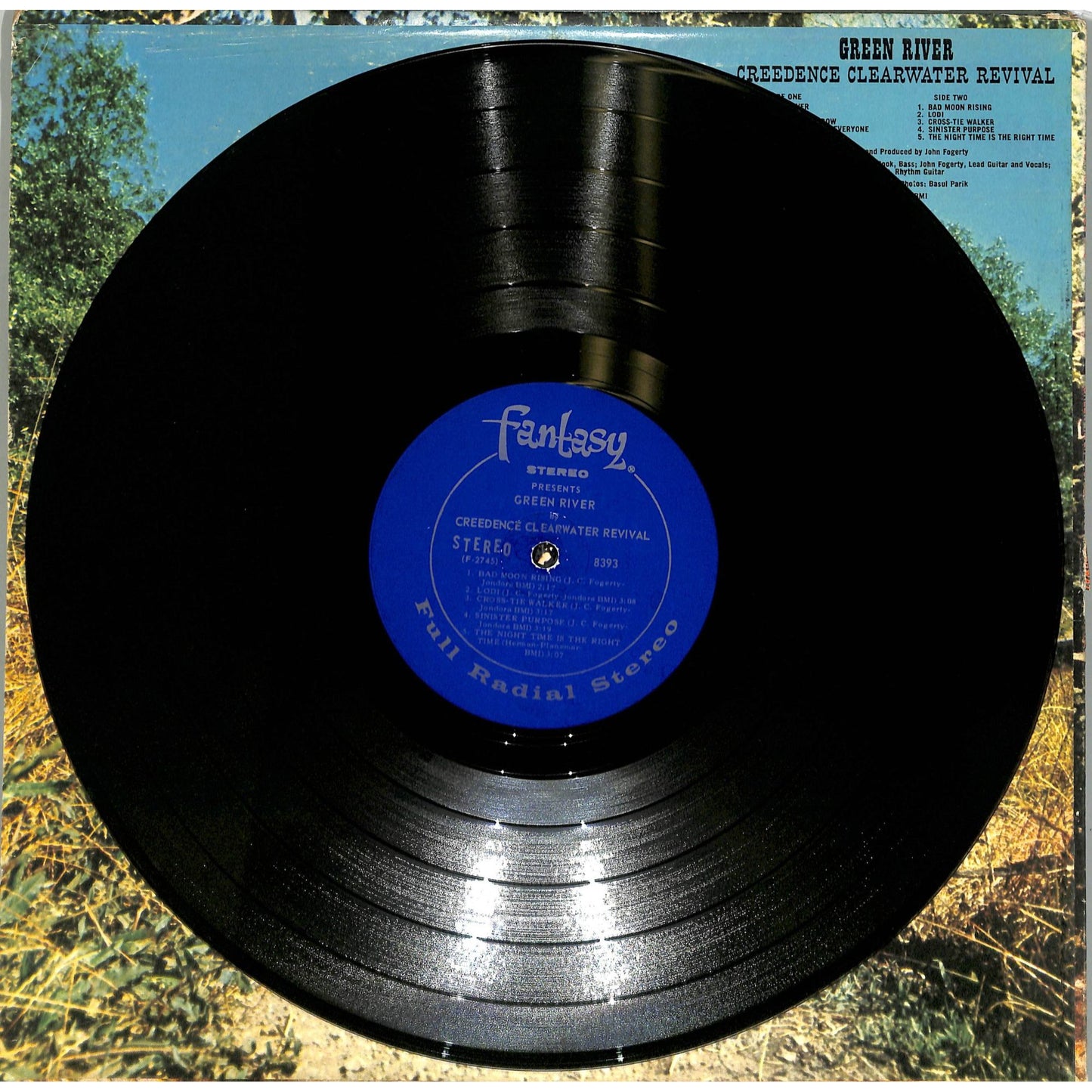 Creedence Clearwater Revival - Green River (1969) Vinyl Record FANT 8393