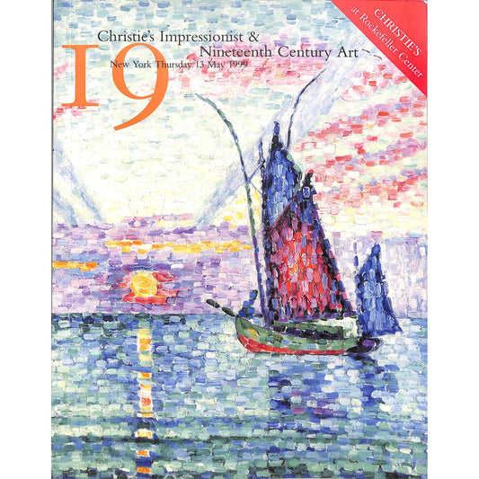 Christie's Impressionist and 19th Century Art Auction Catalog May 13, 1999