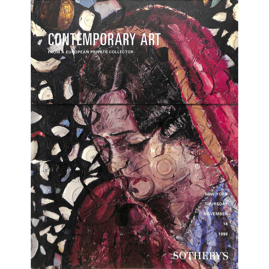 Sotheby's Contemporary Art European Private Art Auction Catalog Nov 18, 1999