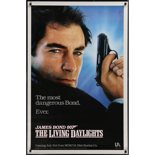 The Living Daylights (1987) Original Movie Poster Rolled 27x40